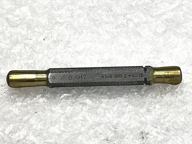 C121923 限界栓ゲージ 新品 測範社 6.4_0