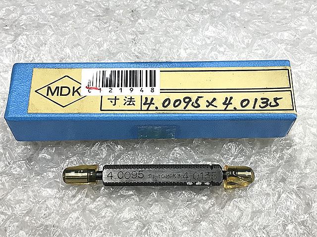 C121948 限界栓ゲージ 新品 MDK 4.0095×4.0135