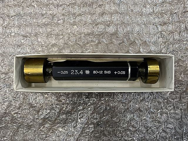 C121781 限界栓ゲージ 新品 測範社 23.4 検
