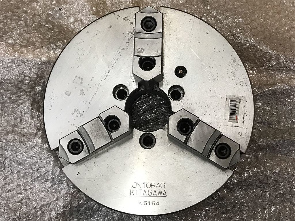 スクロールチャック　(KA6C-10) 　(外径)約254mm 北川 スクロールチャック KA6C-10 | マシンライフ