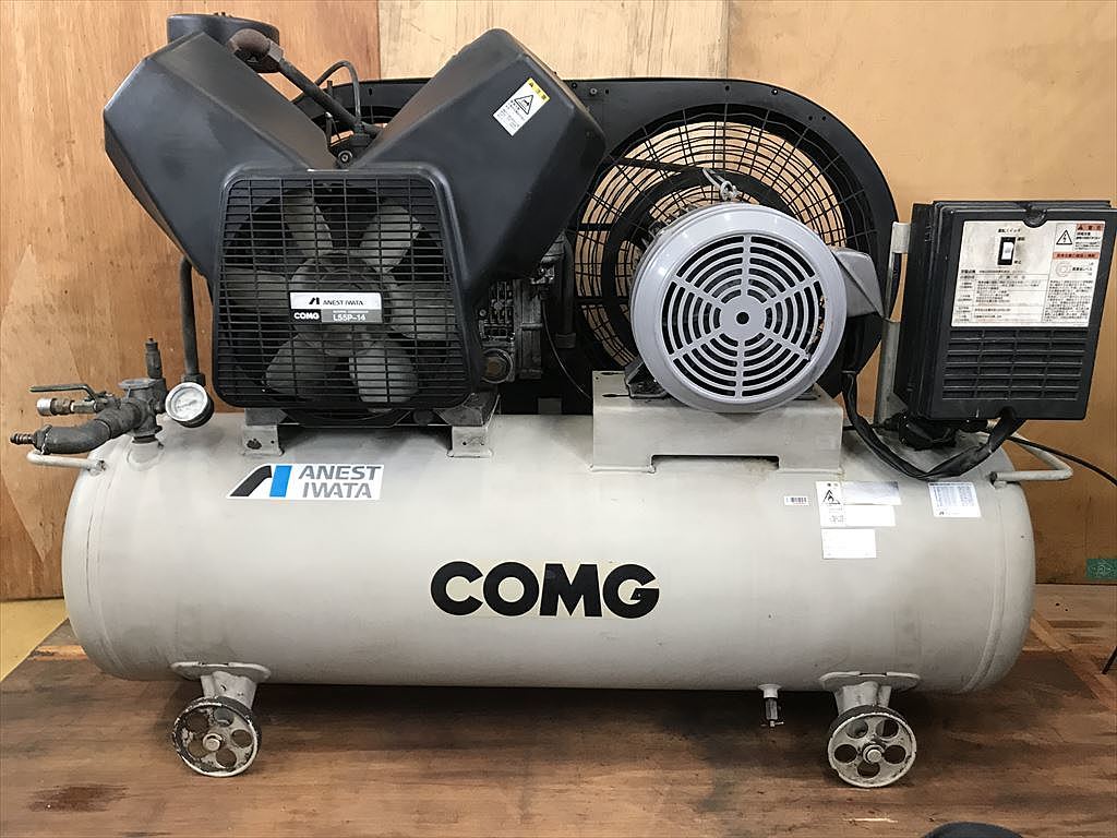 メーカー再生品】 アネスト岩田 コンプレッサー 200v 50hz