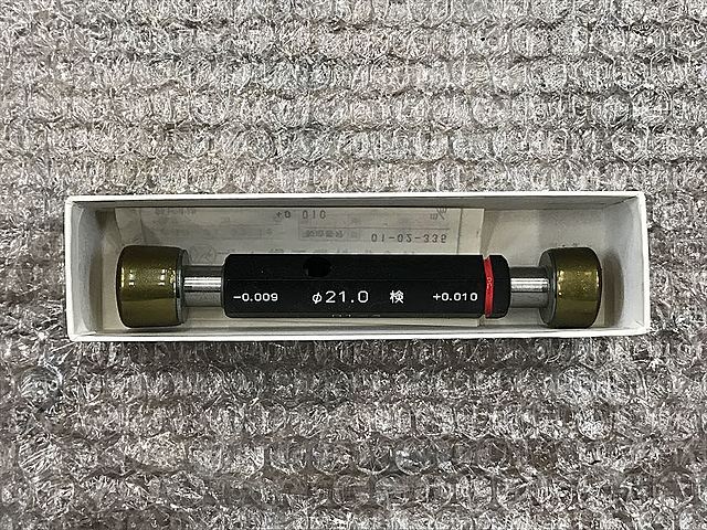 C121823 限界栓ゲージ 新品 アルプスゲージ 21.0