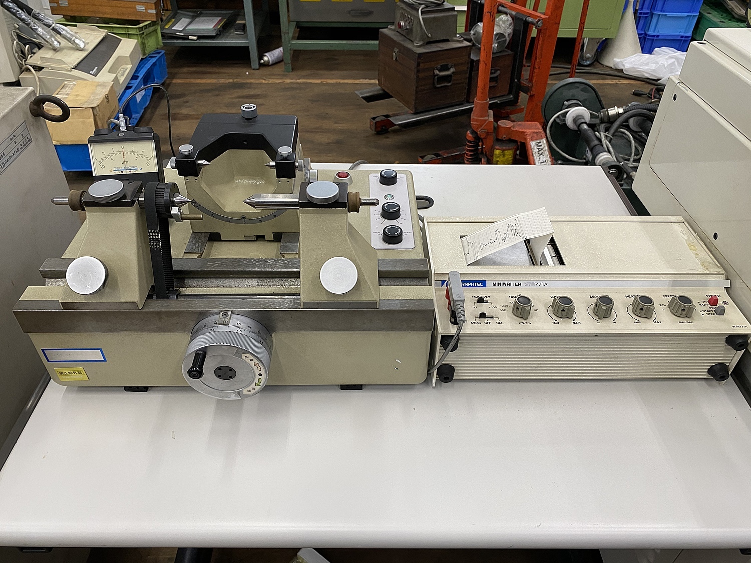 C123791 万能歯車噛合試験機 小笠原小型ホブ研究所 GRT-02