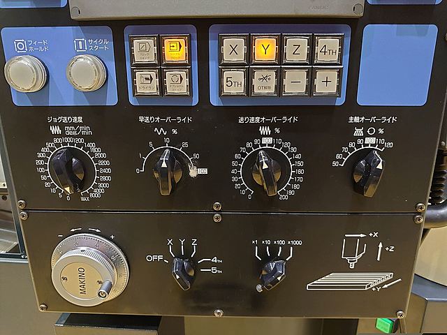 P006849 五軸加工機 牧野フライス製作所 V22-5XR_19