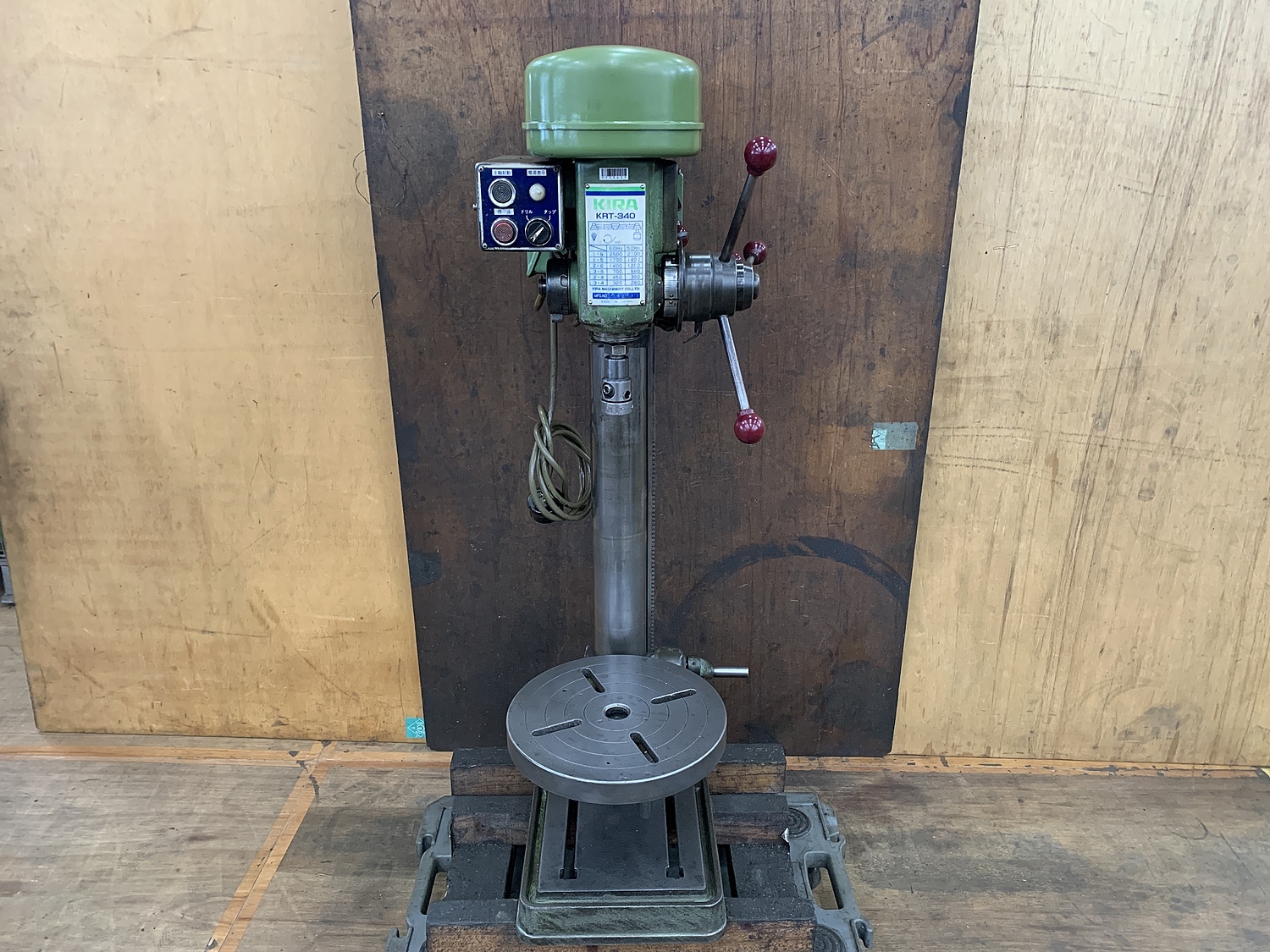 タッピングボール盤 Kira Krt 340 株式会社 小林機械 タッピングボール盤 Kira Krt 340 株式会社 小林機械