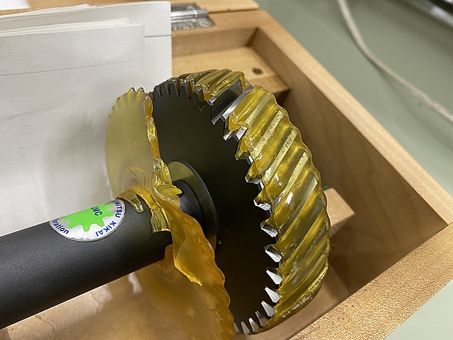 C126448 歯車試験機 大阪精密 CLP-35_5