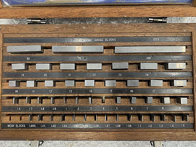 C126012 ブロックゲージ Fowler