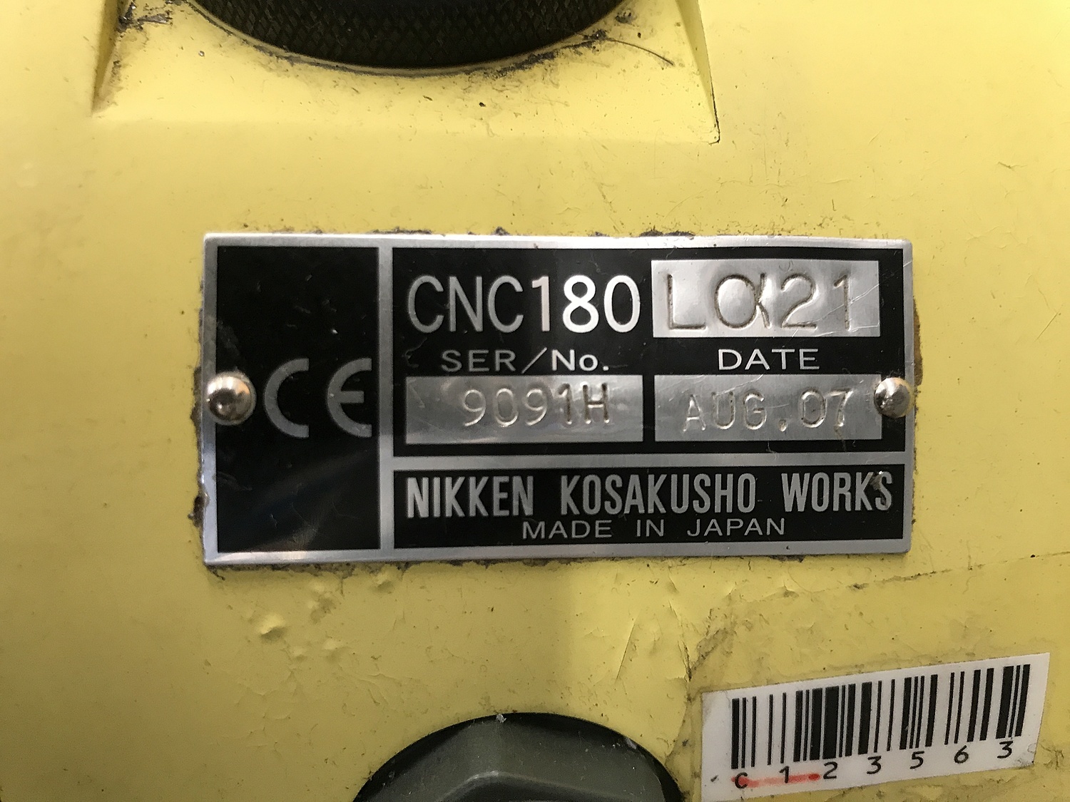 C123563 NC円テーブル 日研 CNC180Lα21 | 株式会社 小林機械 C123563 NC円テーブル 日研 CNC180Lα21 | 株式会社 小林機械