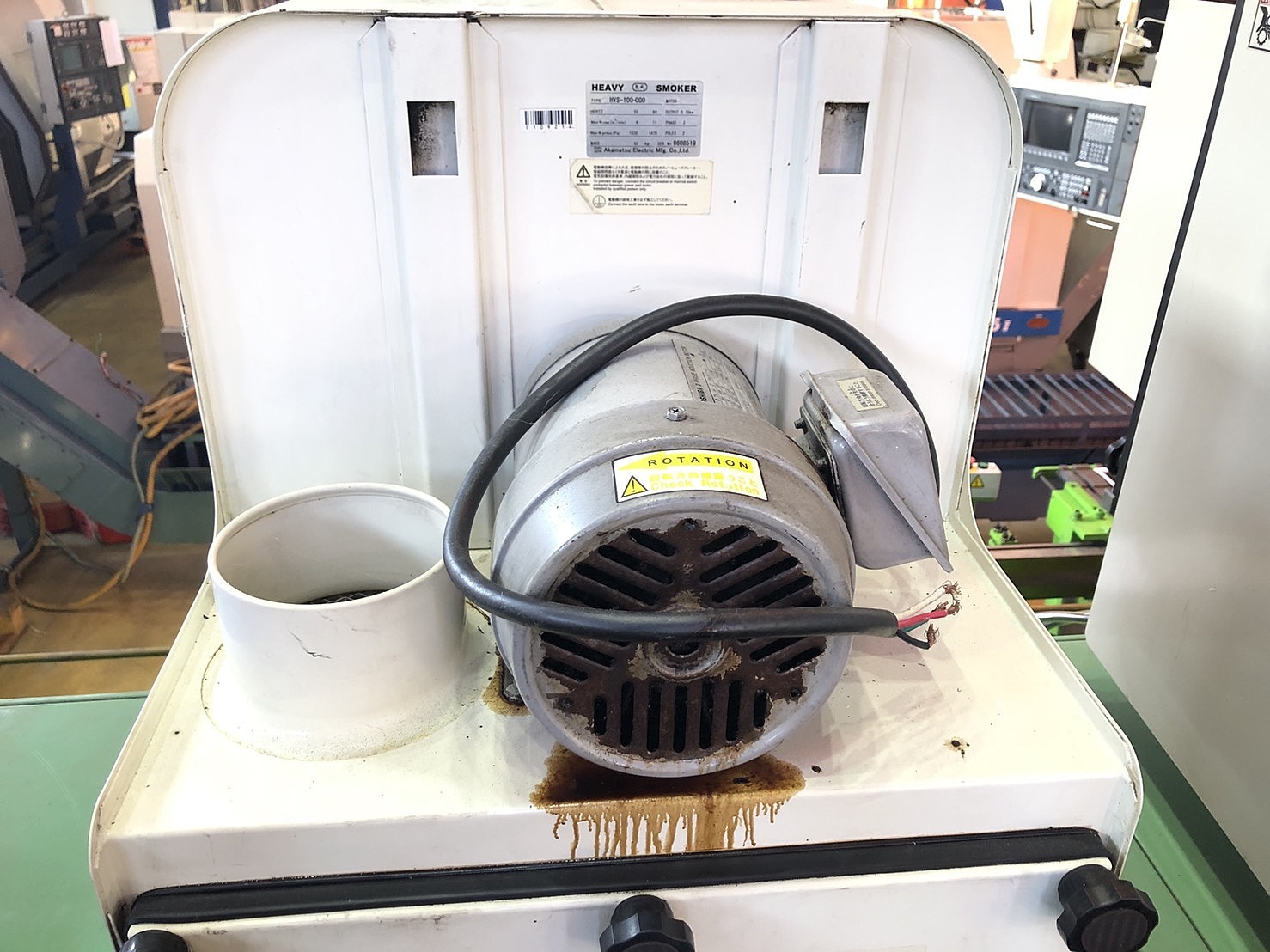 赤松電機鬼風ミストコレクターHVS-100 中古集塵機