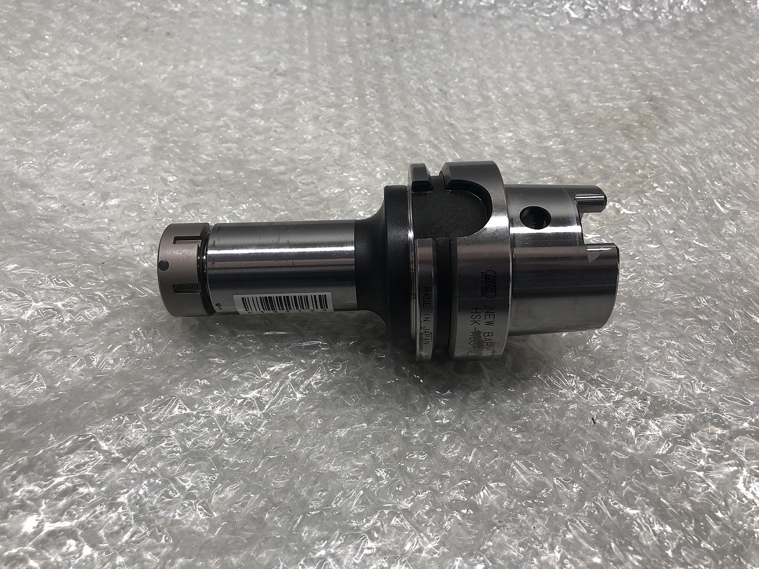 60.とま出品 C160511 コレットホルダー BIG HSK-A63-NBS10-105 | 株式会社 小林機械