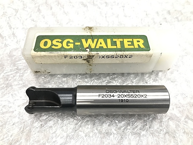A012129 スローアウェイエンドミル OSG F2034 20×SS20×2