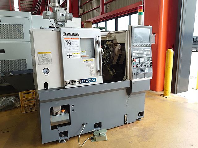 P007493 複合NC旋盤 オークマ GENOS L200H-M | 株式会社 小林機械