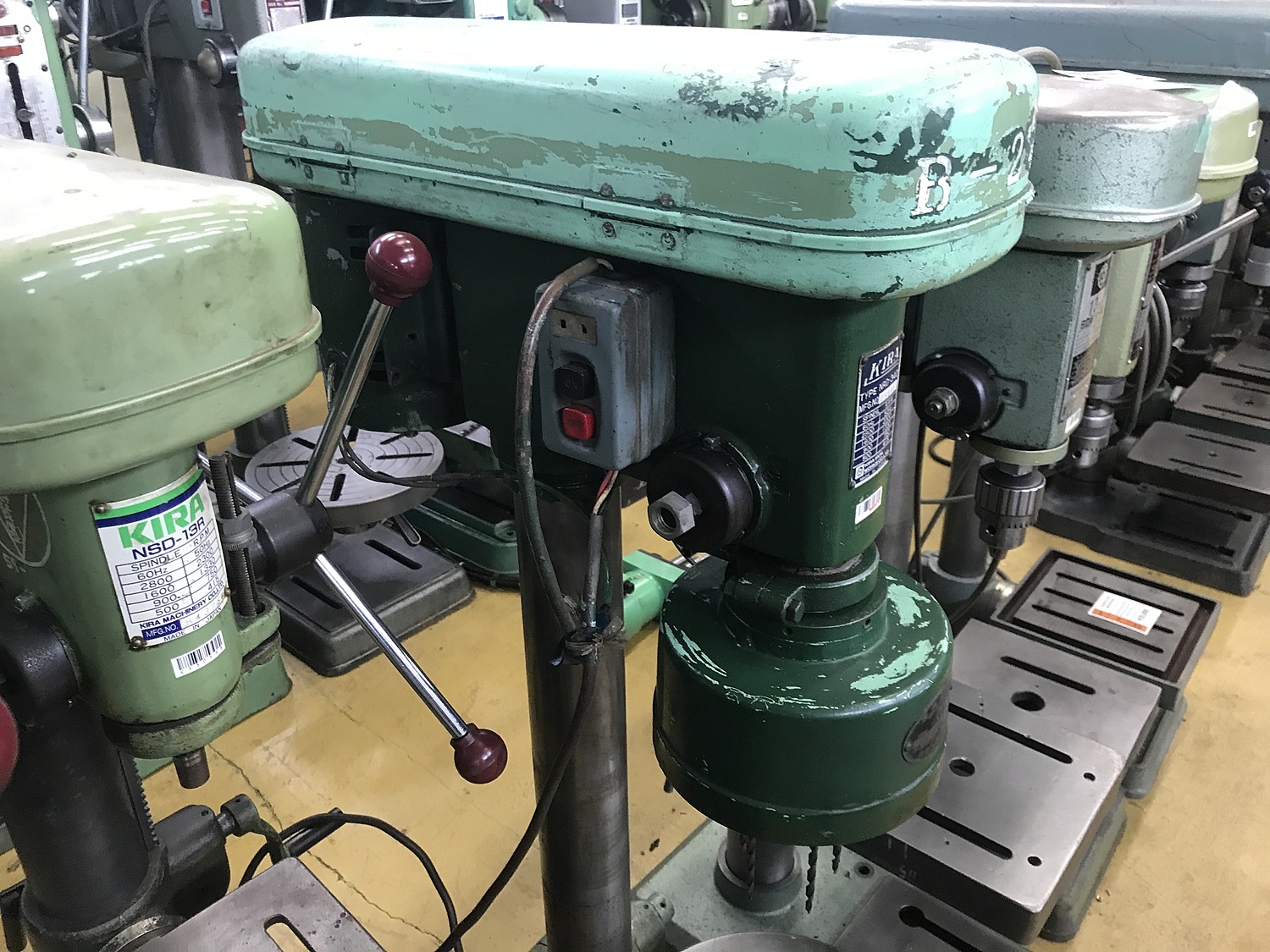 ボール盤 Kira Nrd 340 小林機械 中古機械 工作機械と中古工具の販売 買取 修理 加工 レンタル