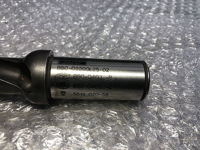 C134203 スローアウェイドリル サンドビック 880-D2200L25-02_3