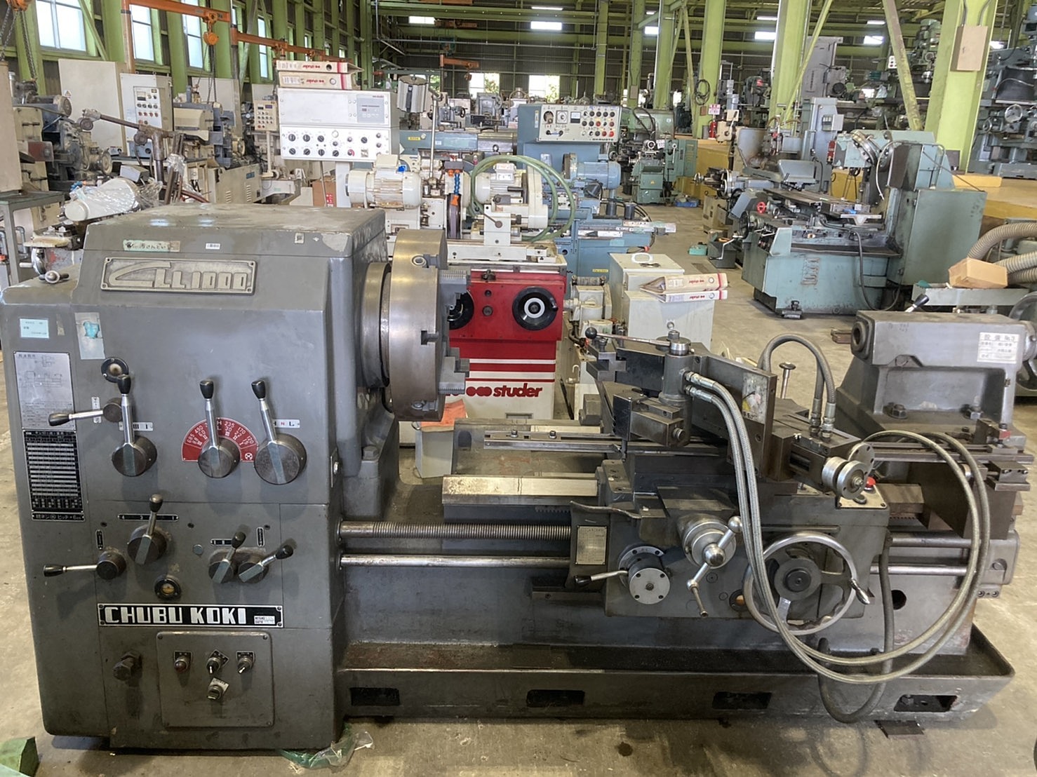 H015615 汎用旋盤 中部工機 CLL-1000 | 株式会社 小林機械