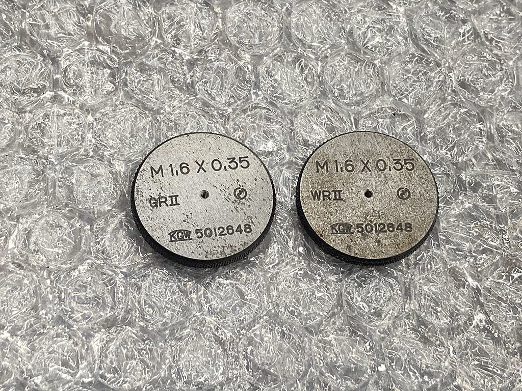 芸能人愛用 M1.7 x 0.35 ねじリングゲージ 基準器、ゲージ - ponoclean