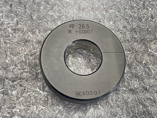 C132769 リングゲージ 新潟精機 26.5 呼_0