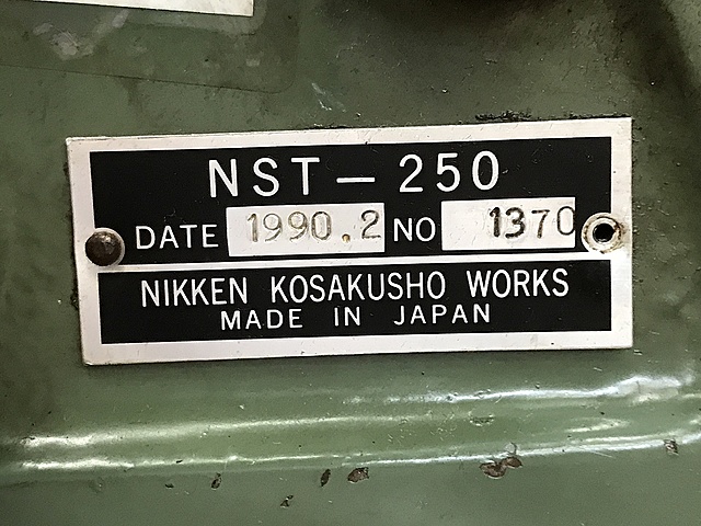 C134797 傾斜円テーブル 日研 NST-250_8