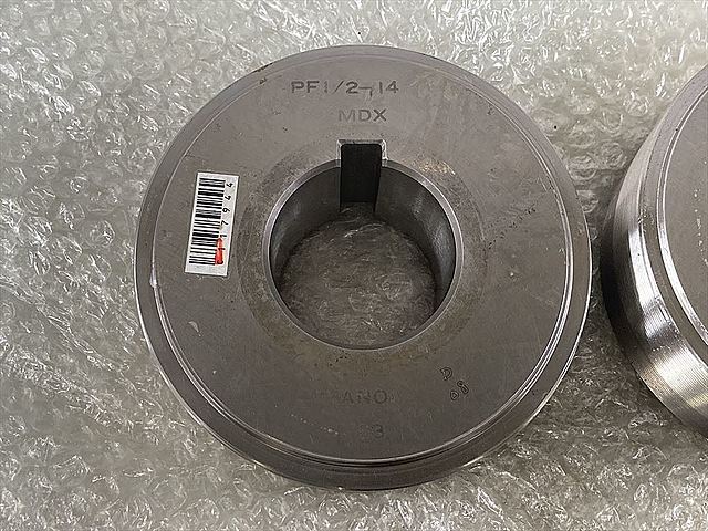 C117944 転造丸ダイス 田野井 PF1/2 -14_1