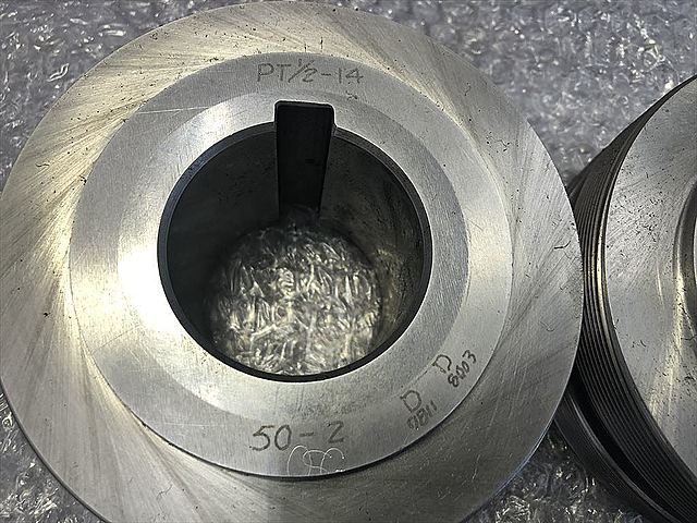 C117939 転造丸ダイス 新品 田野井 PT1/2-14_3