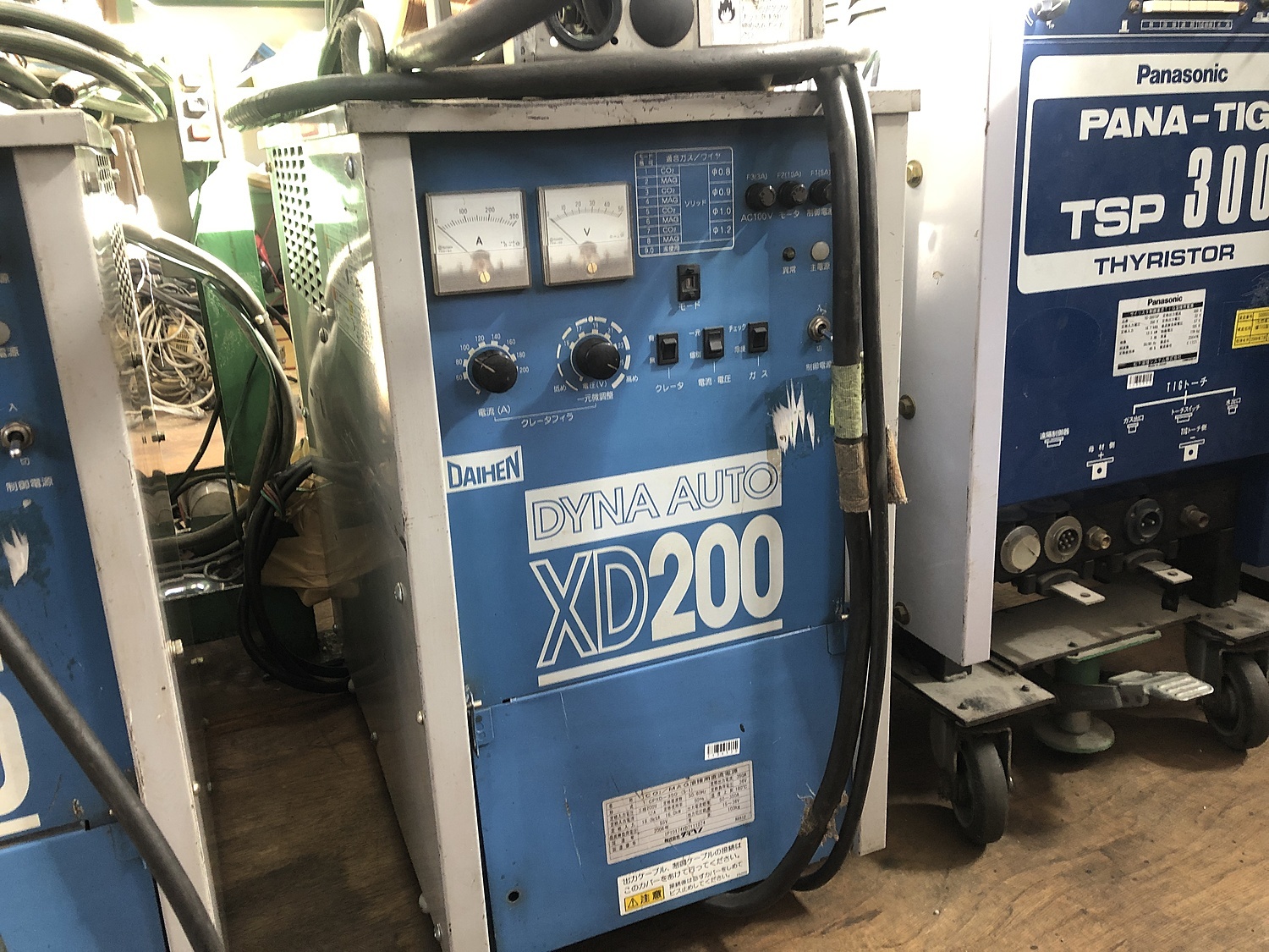 ○【引取限定】ダイヘン 半自動溶接機 ダイナオートXD200 CPXD-200（S