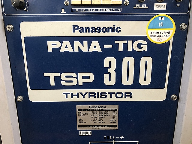 C135532 ＴＩＧ溶接機 パナソニック YC-300TSP_3