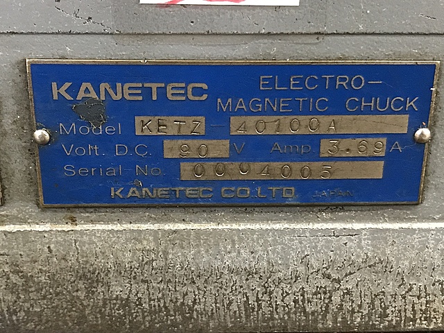 C131985 電磁チャック カネテック KETZ-40100A_9