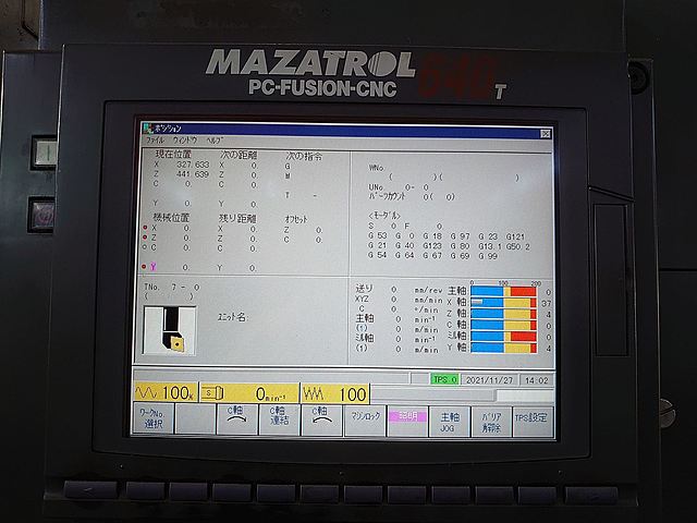P007245 複合ＮＣ旋盤 ヤマザキマザック SQT-200MY_7