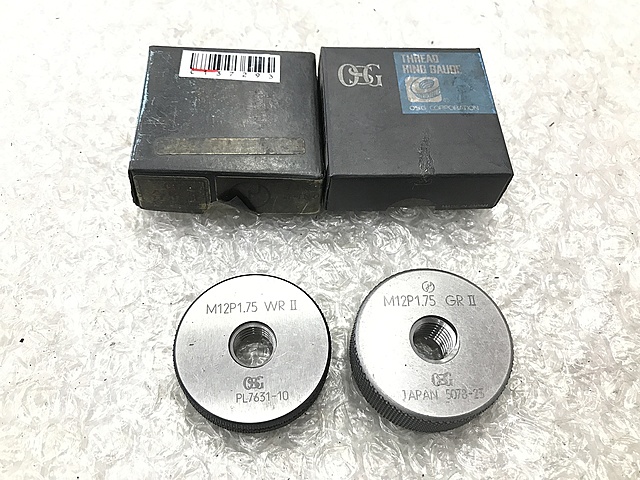 □OSG ねじ用限界リングゲージ メートル(M)ねじ 30408【8234650:0