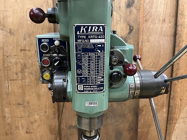 C135802 タッピングボール盤 KIRA KRTG-420_4