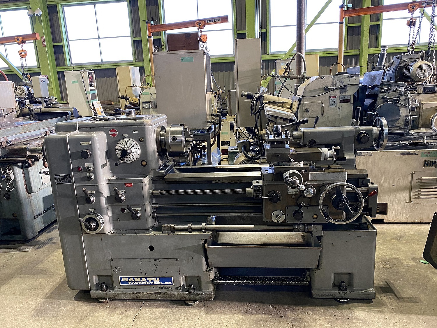 旧620美品 P001031 汎用旋盤 津田 TSL-620 | 株式会社 小林機械
