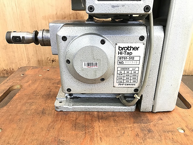 C138345 横型タッピング盤 ブラザー BT61-512_7