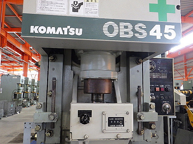小林 H016391 C型プレス コマツ OBS45-3K2M | 株式会社 小林機械