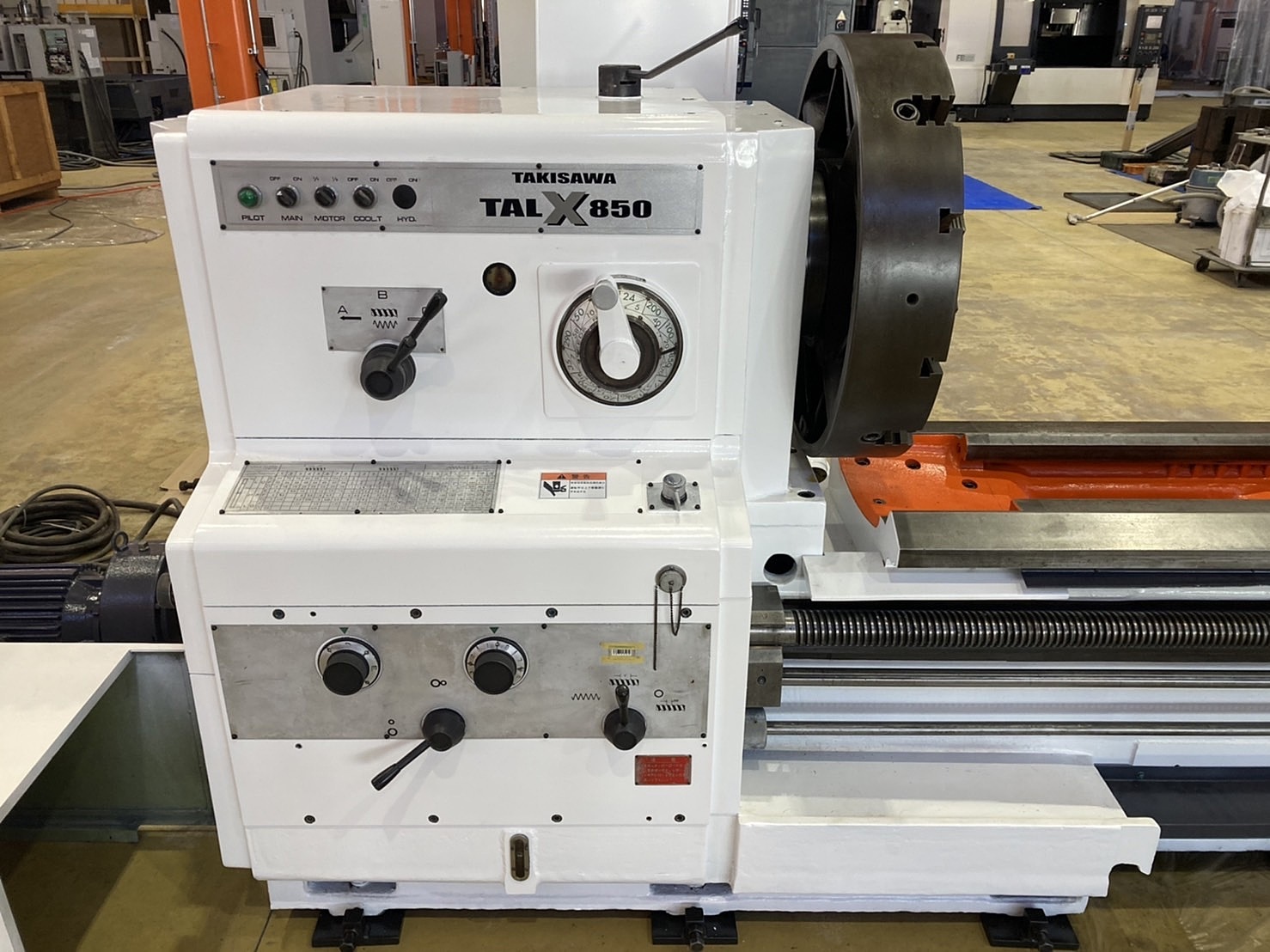 H014968 汎用旋盤 滝沢 TALX850 | 株式会社 小林機械