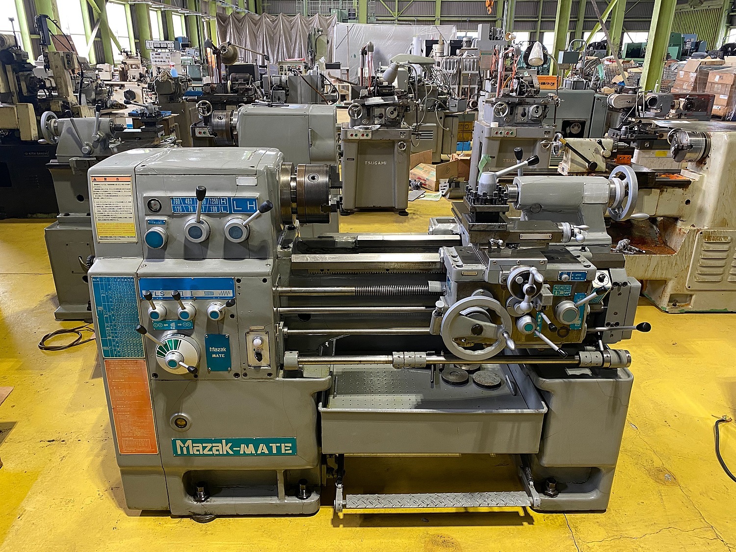 H016635 汎用旋盤 ヤマザキマザック MATE-570 | 株式会社 小林機械 H016635 汎用旋盤 ヤマザキマザック MATE-570 | 株式会社 小林機械