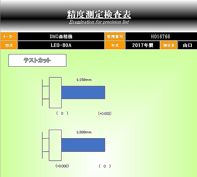 H016766 汎用旋盤 DMG森精機(HAIMER) LEO-80A_1