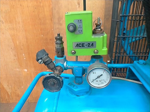 C142607 レシプロコンプレッサー 明治機械製作所 GK-37_4