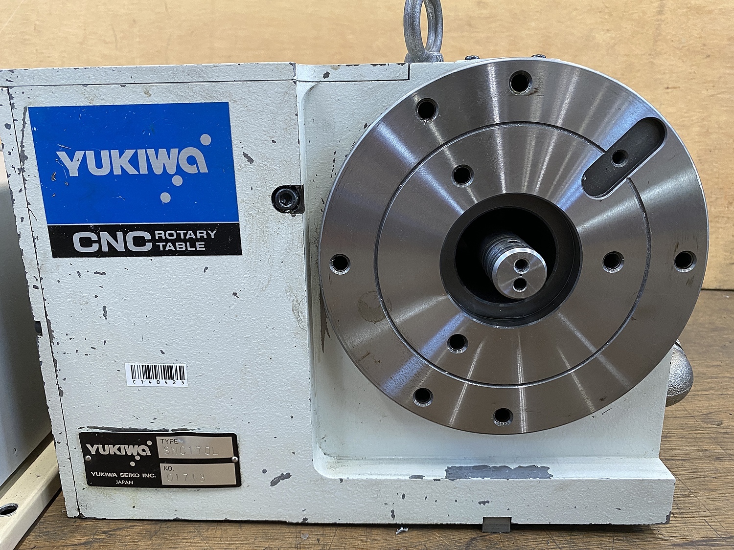 C140423 NC円テーブル ユキワ精工 SNC170L | 株式会社 小林機械 C140423 NC円テーブル ユキワ精工 SNC170L | 株式会社 小林機械