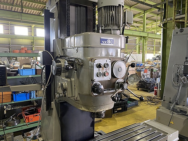H016596 ベット型フライス 山崎技研 YZ-8C_2