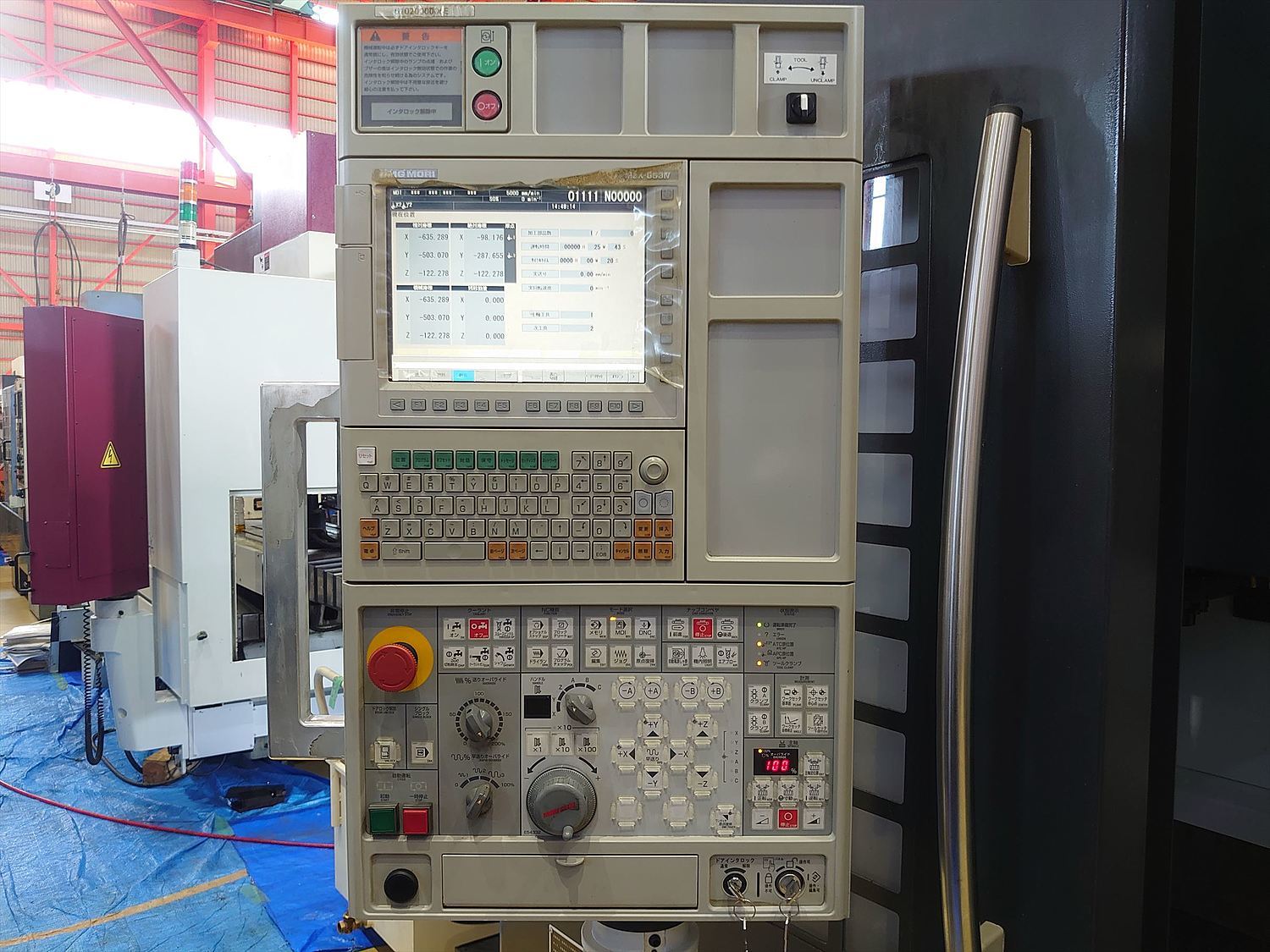 P007902 立型マシニングセンター 森精機(DMG MORI SEIKI P007902 立型マシニングセンター 森精機(DMG MORI SEIKI