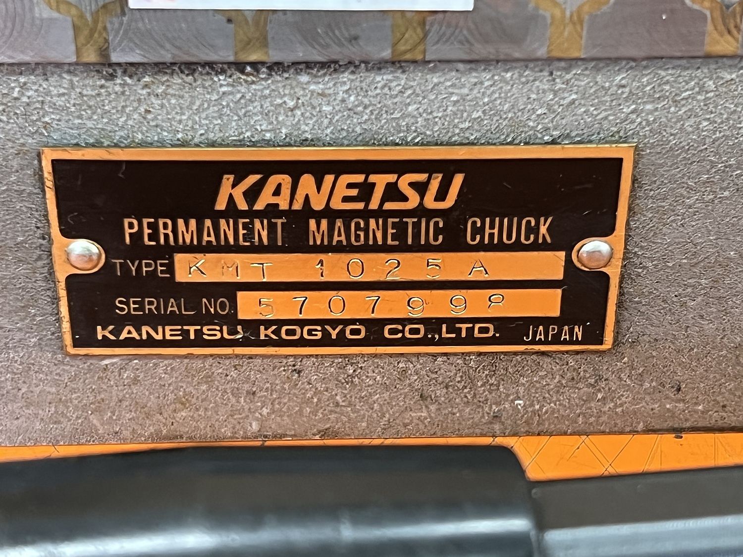 C144973 永磁チャック カネテック KMT-1025A | 株式会社 小林機械