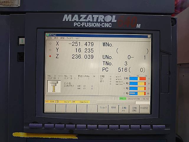 P007823 立型マシニングセンター ヤマザキマザック VTC-200B_9