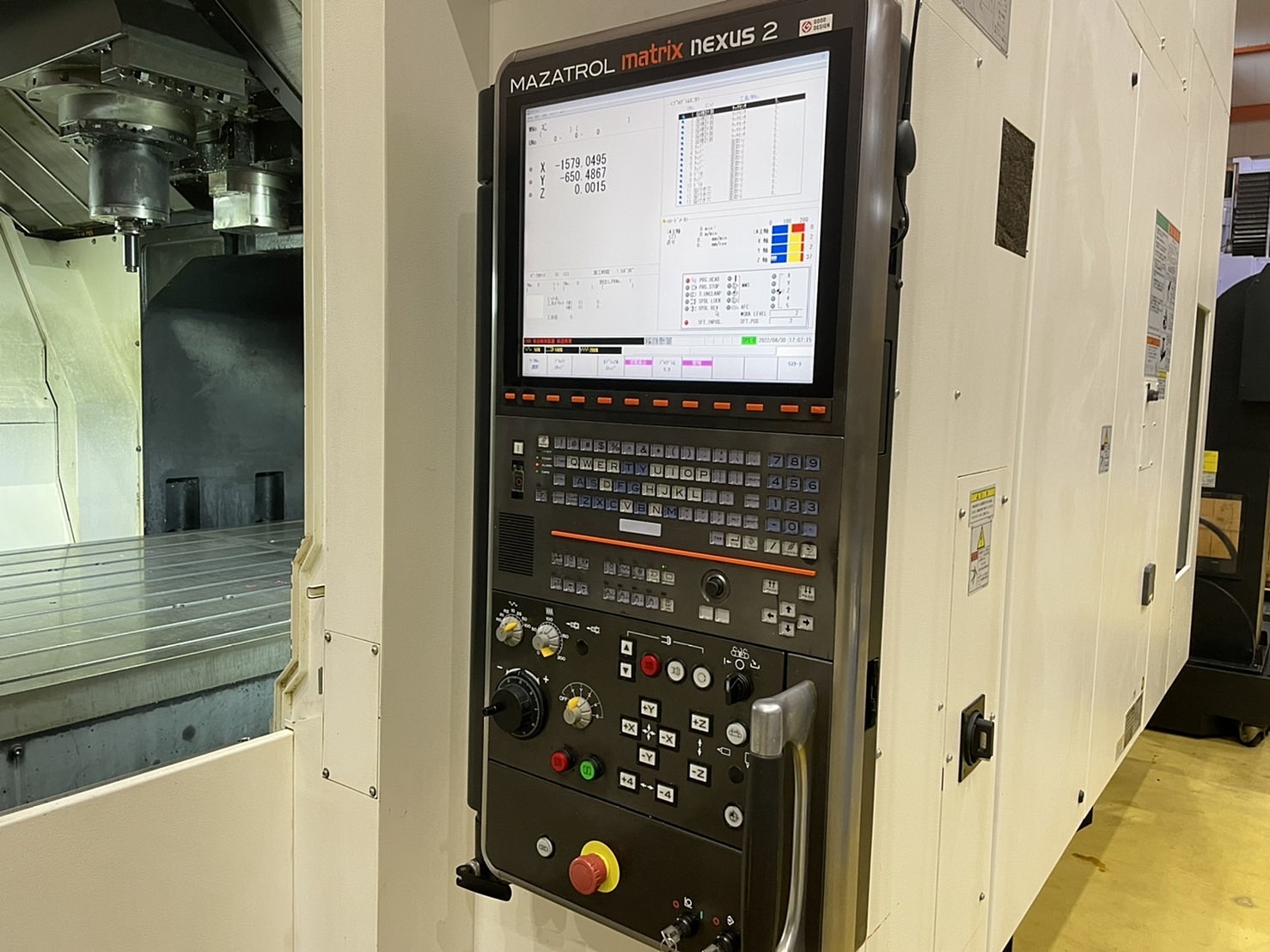 H016967 門型マシニングセンター ヤマザキマザック FJV-60/120Ⅱ