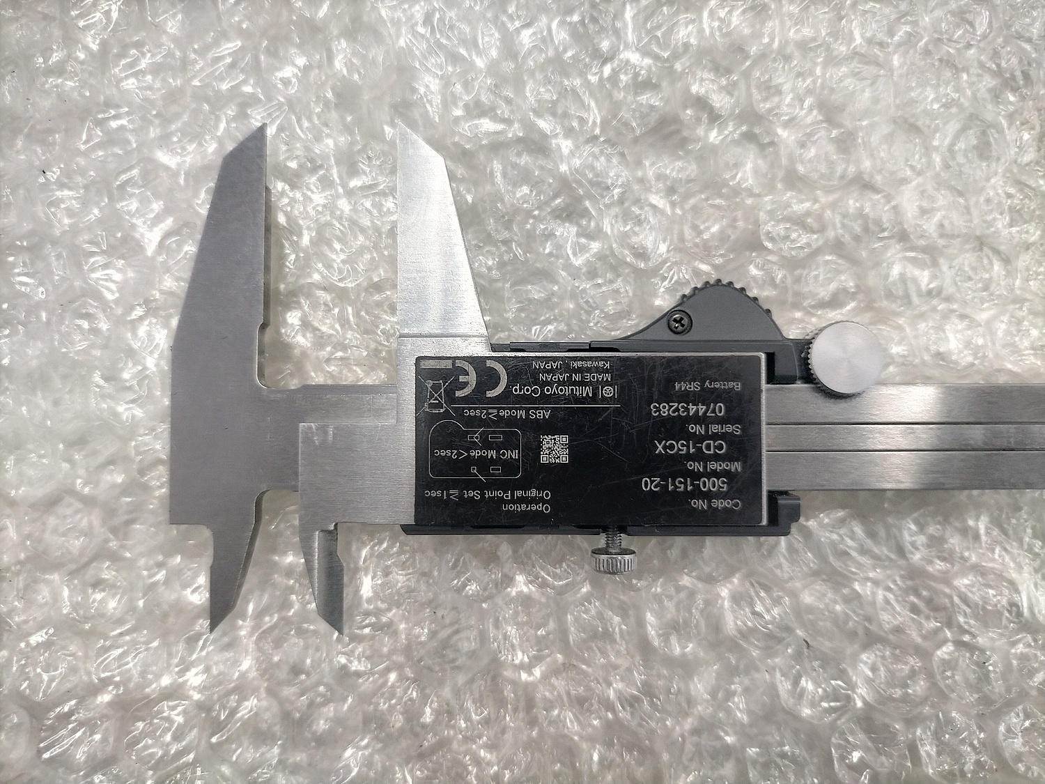 A127437 デジタルノギス ミツトヨ CD-15CX(500-151-20) | 株式会社