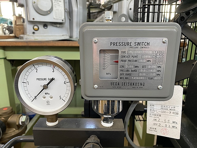 C148276 ブースターコンプレッサー 明治機械製作所 GBH7548-1C 5P_6