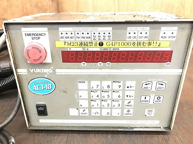 C147222 ＮＣ円テーブル ユキワ精工 JNC170L_4