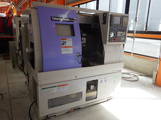 H017190 NC旋盤 滝沢 TC-200 | 株式会社 小林機械