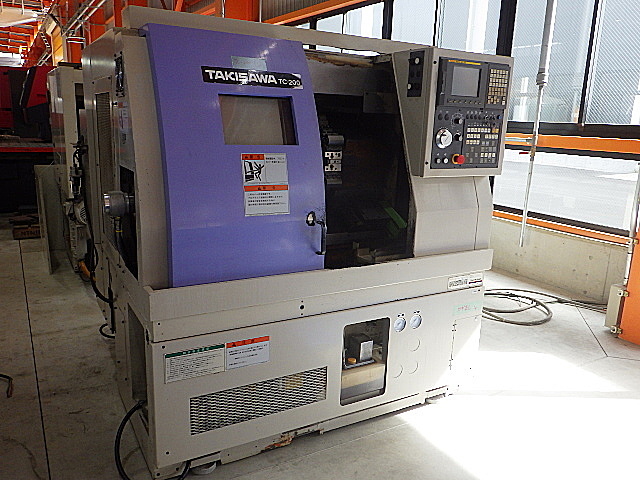 H017190 NC旋盤 滝沢 TC-200 | 株式会社 小林機械