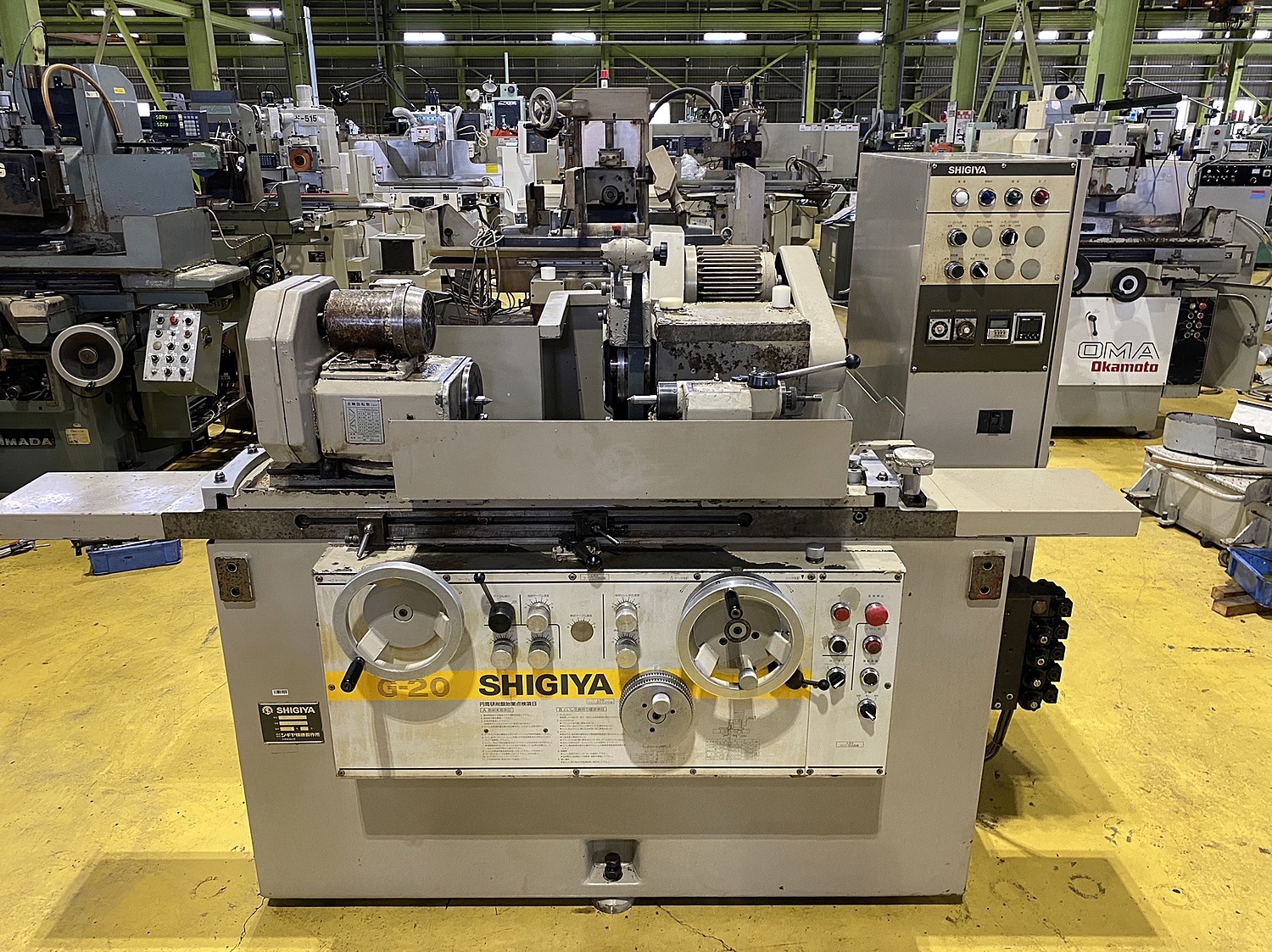 H017184 円筒研削盤 シギヤ GP-20・50A | 株式会社 小林機械