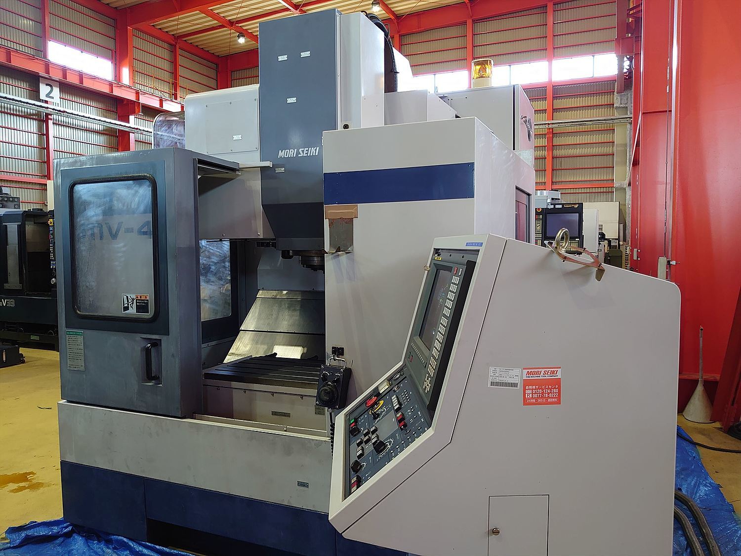 P007934 立型マシニングセンター 森精機 MV-40/40 | 株式会社 小林機械